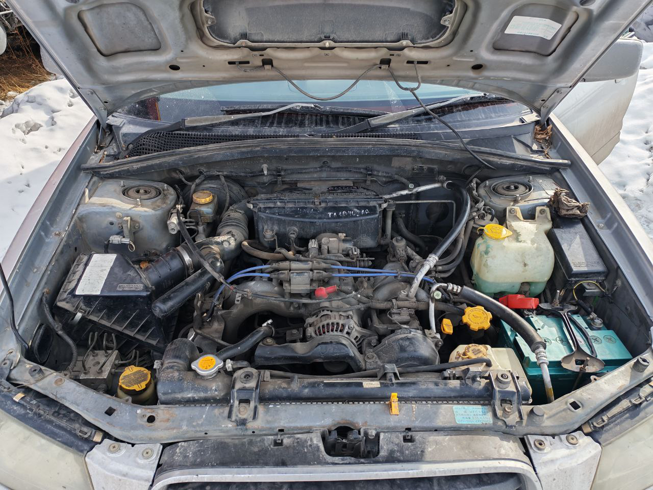 Автомобиль марки SUBARU модель Forester 2002 г.в. номер кузова SG5018626, VIN отсутствует, номер двигателя EJ20-B634208, цвет кузова светло-серый, мощность двигателя 137 (100.8), рабочий объем двигателя 1194.