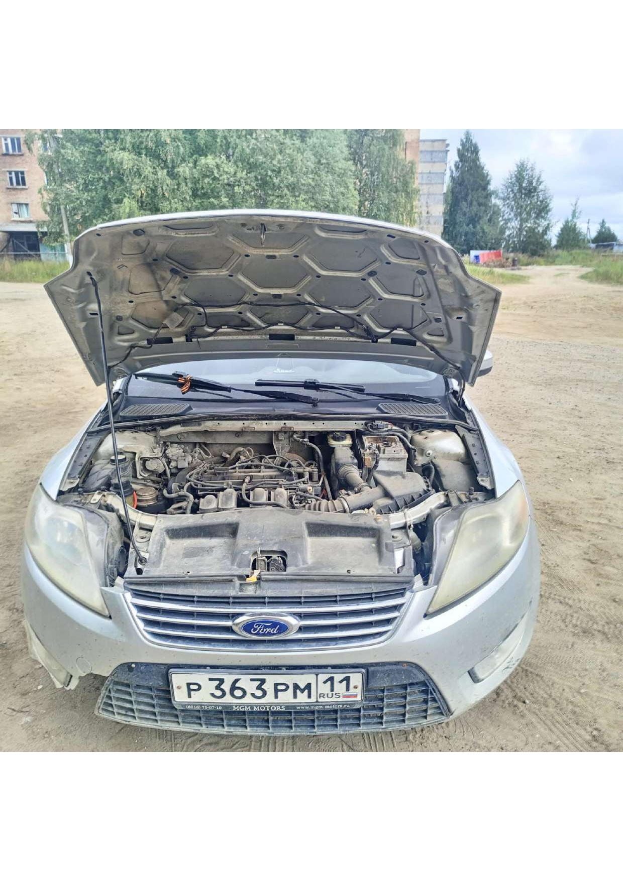 Легковой автомобиль Форд Мондео, VIN: X9FDXXEEBD9B34476, 2009 г.в., цвет серебристый, мощ.двиг 125.1 л.с., гос.номер. Р363РМ11. Залог ПАО "Совкомбанк".