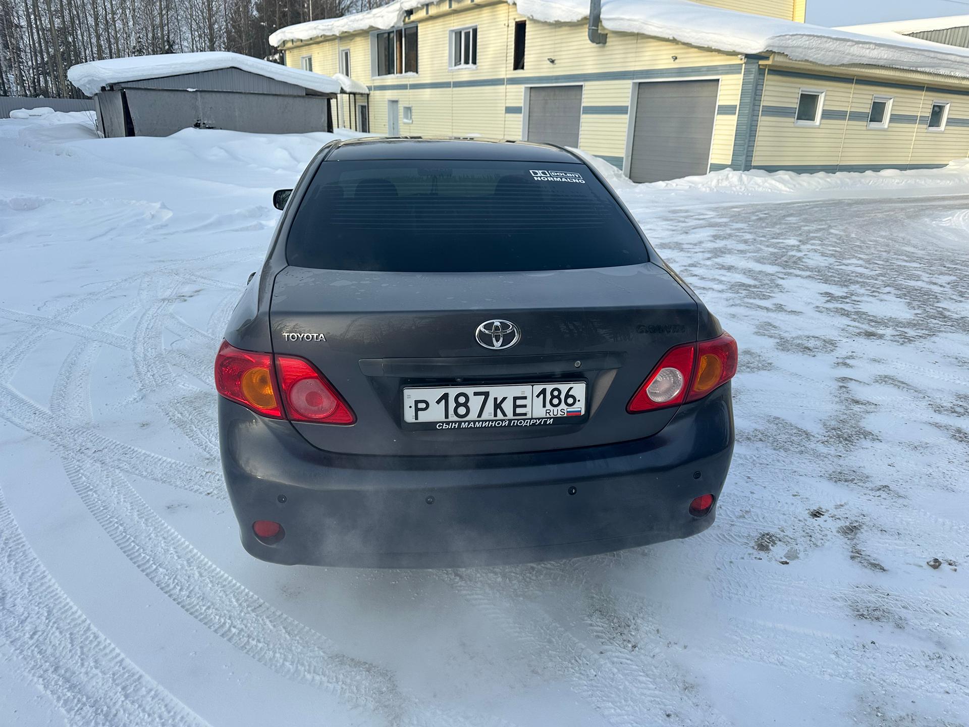 Легковой автомобиль марка: TOYOTA, модель: Corolla, год выпуска: 2009 г., кузов №: JTNBV58E20J063386, идентификационный номер (VIN): JTNBV58E20J063386