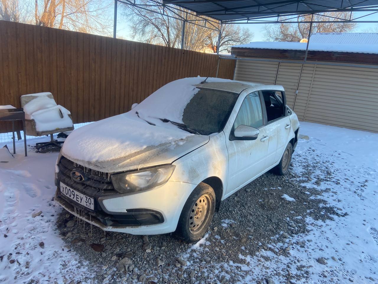 Автомобиль марки LADA модель Granta 2023 г.в. VIN-номер XTA219040R0993102