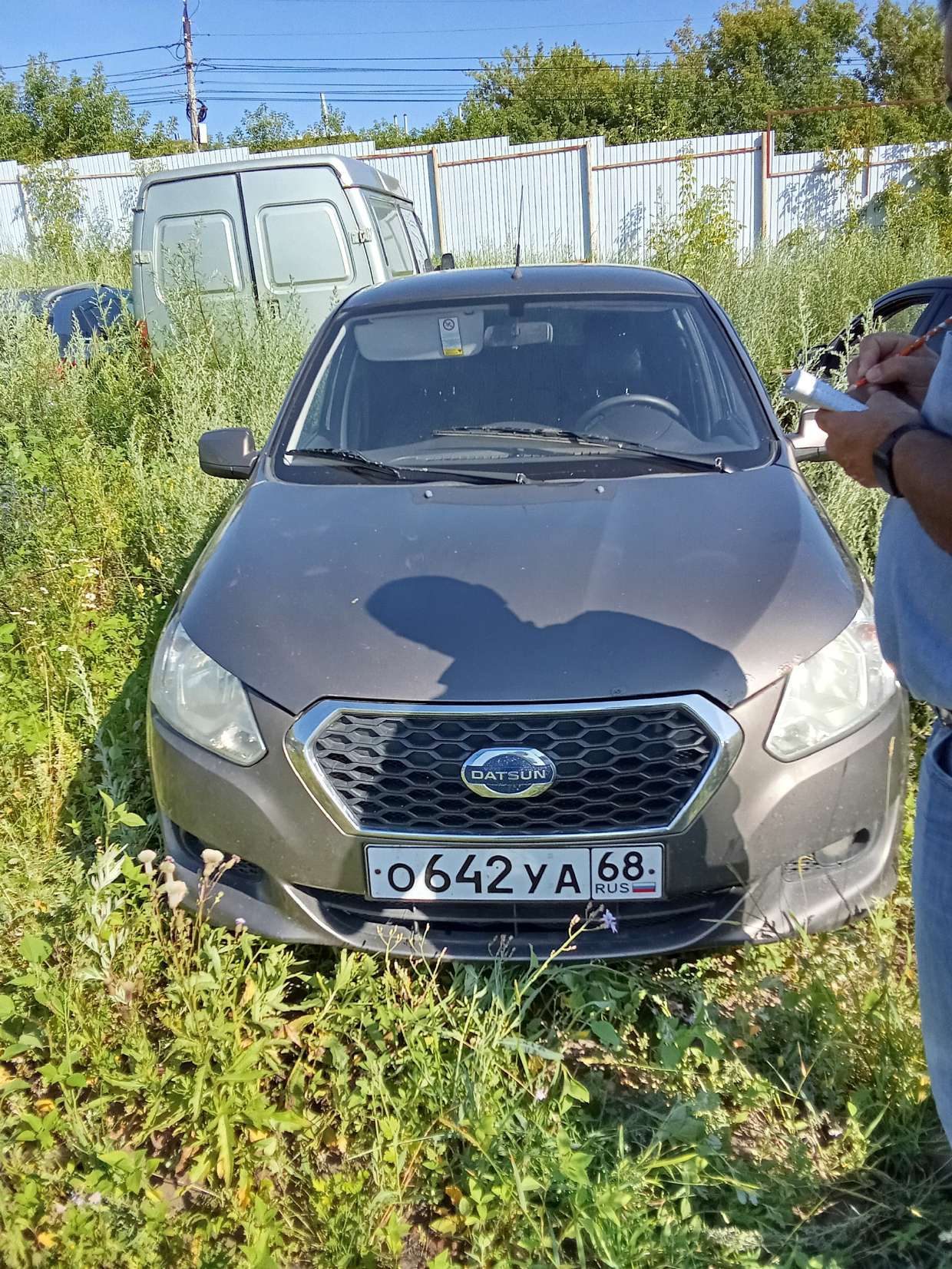 автомобиль марки DATSUN, модель ON-DO, год выпуска: 2015 г. кузов №: Z8NBAABD0G0032866, идентификационный номер (VIN): Z8NBAABD0G0032866