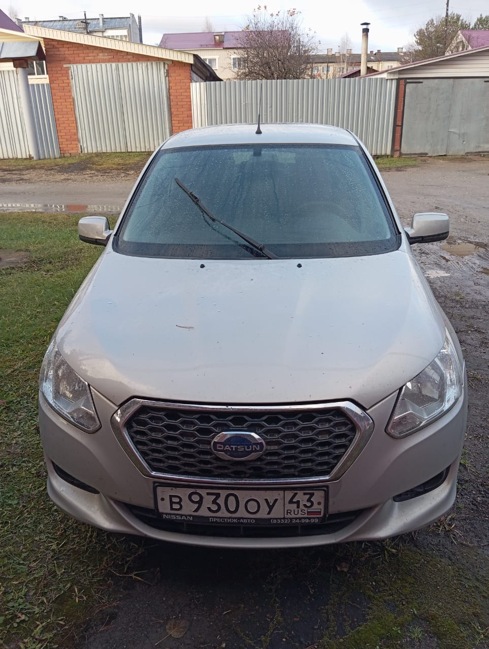 Автомобиль марки DATSUN ON-DO, 2014 года выпуска, VIN: Z8NВААВD0F0007598
