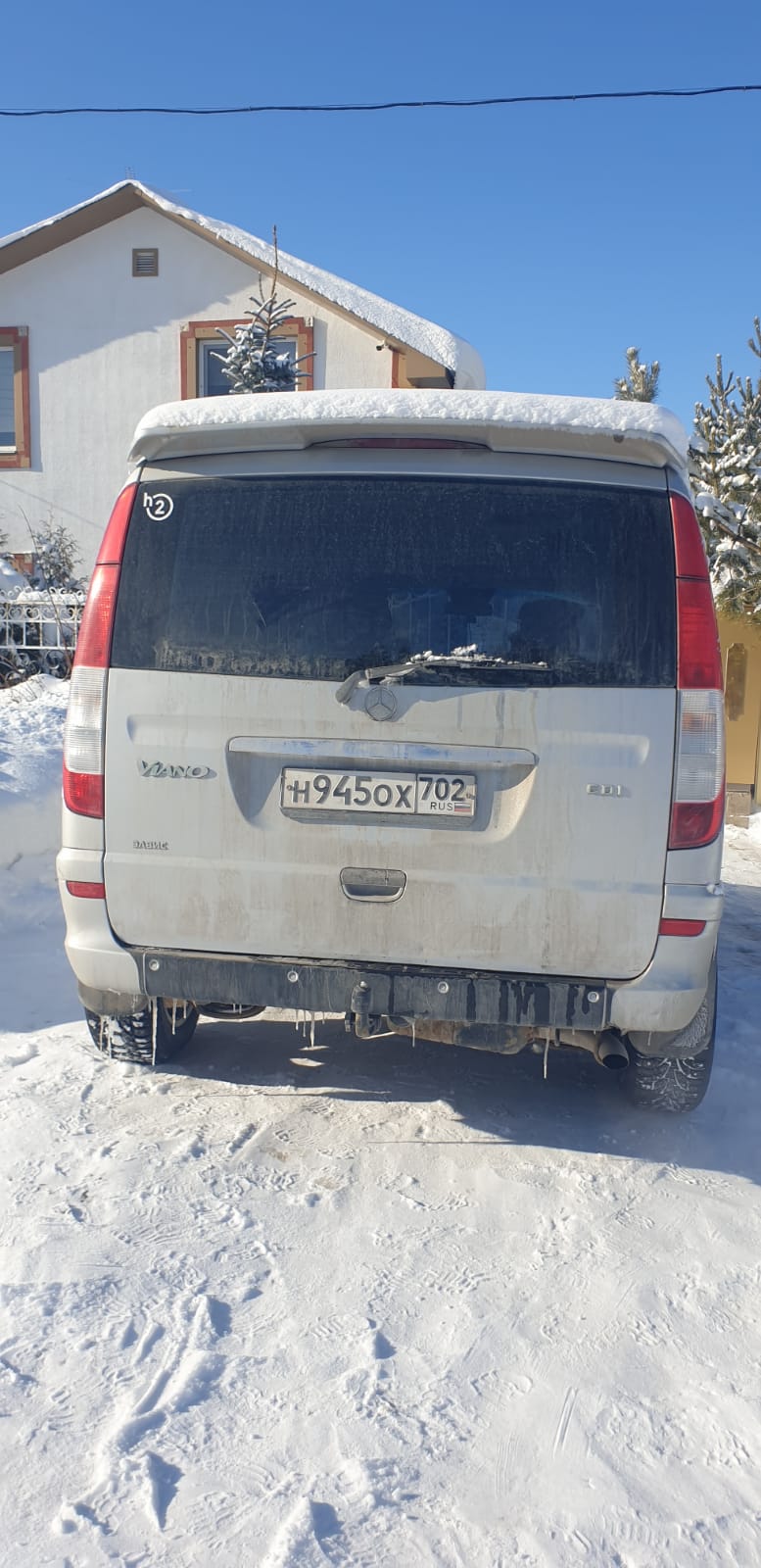 Автомобиль марки MERCEDES-BENZ модель VIANO CDI 2.2 2008 г.в. VIN-номер WDF63981113444396