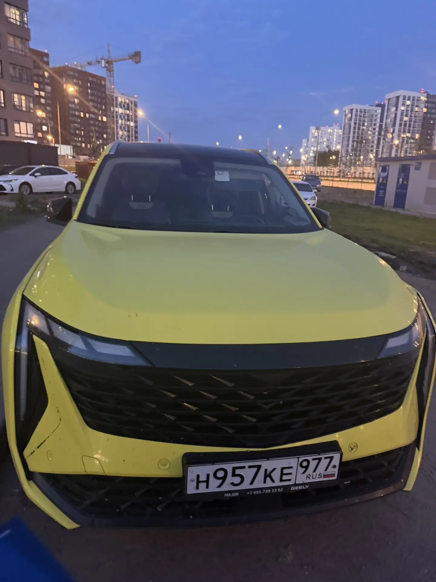 Автомобиль марки GEELY модель ATLAS 2024 г.в. VIN-номер LB3FX1S65RB053572