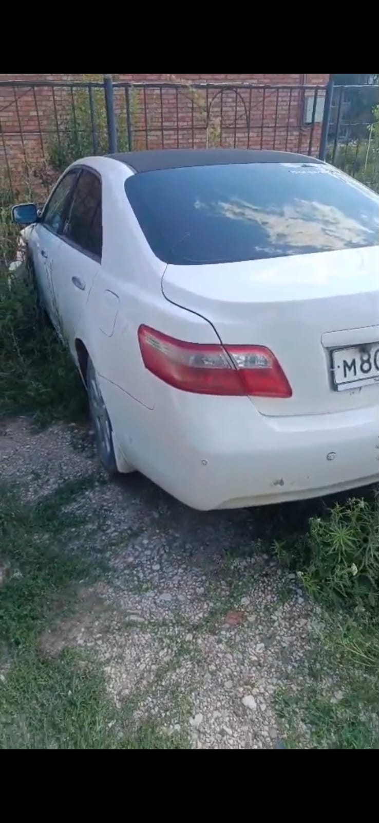 Автомобиль марки TOYOTA модель Camry 2007 г.в. VINномер JTNBE40K203133274