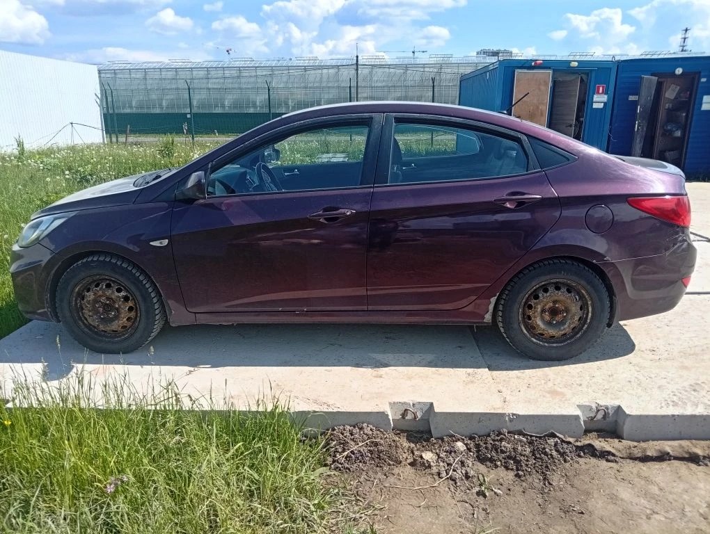 Автомобиль марки HYUNDAI модель SOLARIS 2012 г.в. VIN-номер Z94CU41DBCR161879