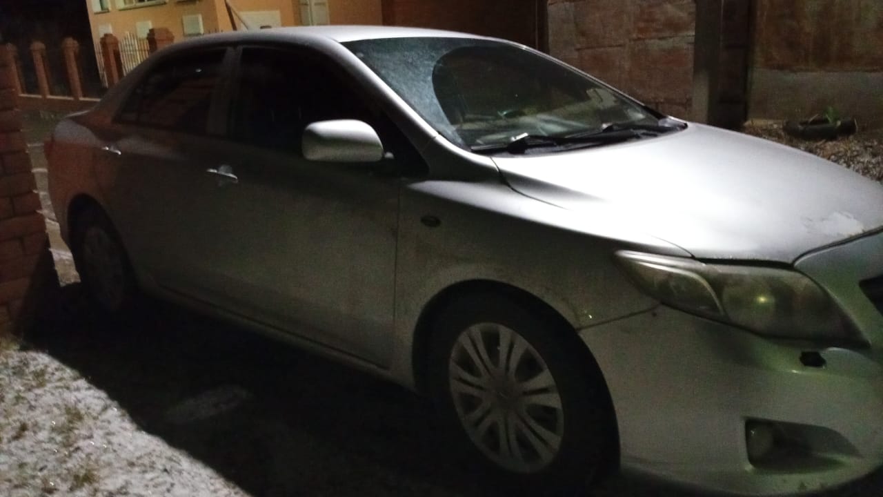 Автомобиль марки TOYOTA, модель COROLLA, 2008 г.в., VIN-номер JTNBV58E603526909