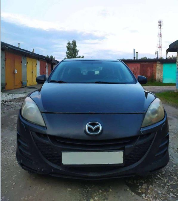 Автомобиль марки MAZDA модель 3 2010 г.в.VIN: JMZBL14Z201245295