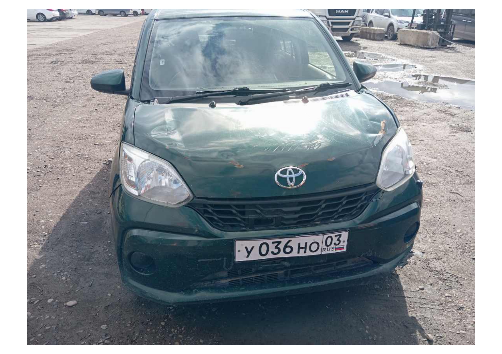 Автомобиль марки TOYOTA модель PASSO 2018 г.в. номер кузова М700А-1006321