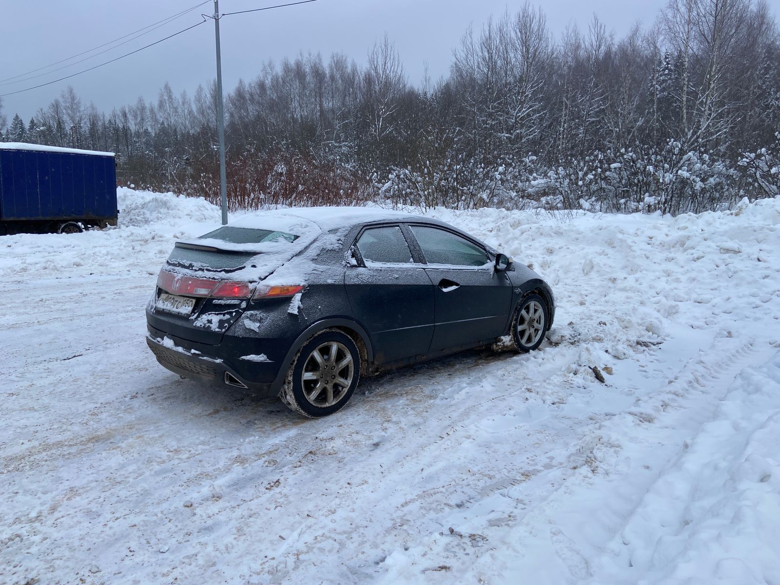 Легковой автомобиль марки: HONDA, модель: Civic, год выпуска: 2008г., идентификационный номер (VIN): SHHFK28808U037082