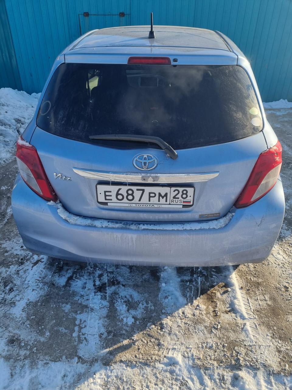 Автомобиль марки ТОЙОТА модель VIТZ 2013 г.в. номер кузова KSP130-2080158