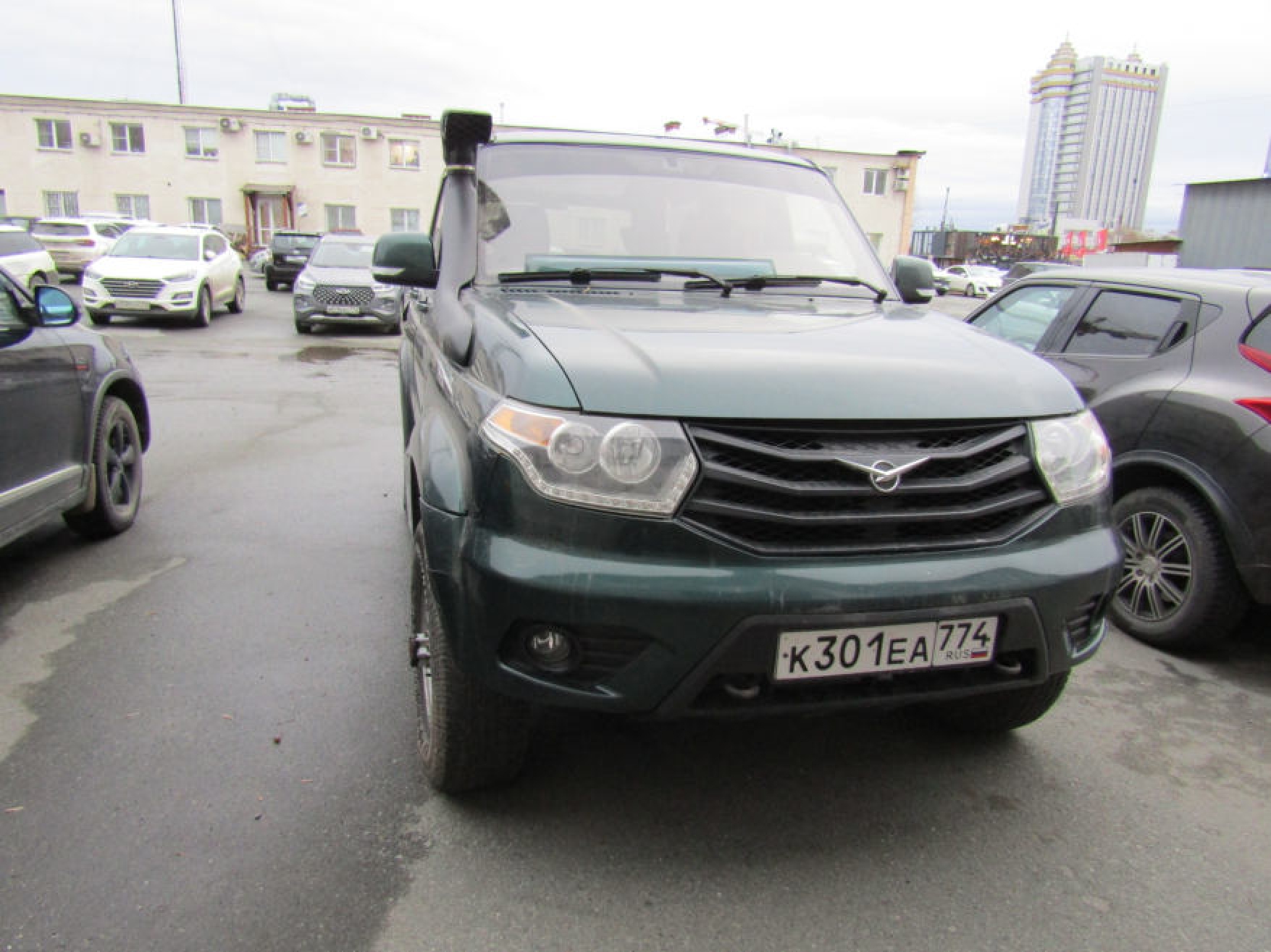 Автомобиль: марки UAZ, модель PATRIOT, 2016 г.в., VIN номер XTT316300G1009104