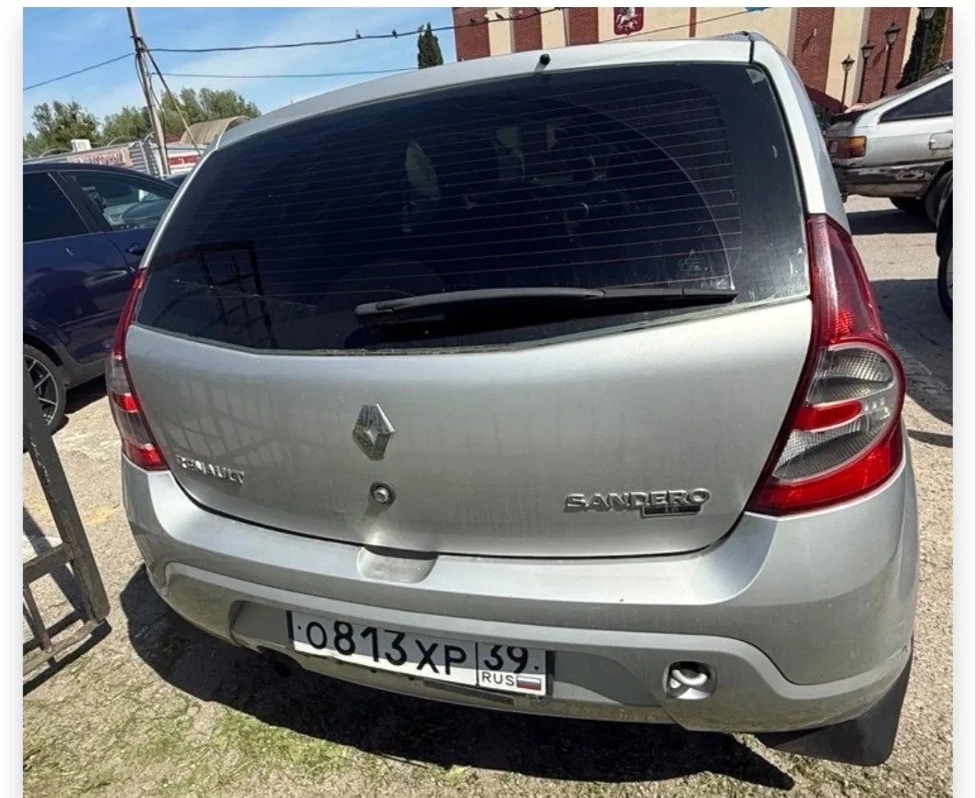 Легковой автомобиль марки: RENAULT, модели: Sandero, год выпуска: 2012, идентификационный номер (VIN): X7LBSRB1HCH486313