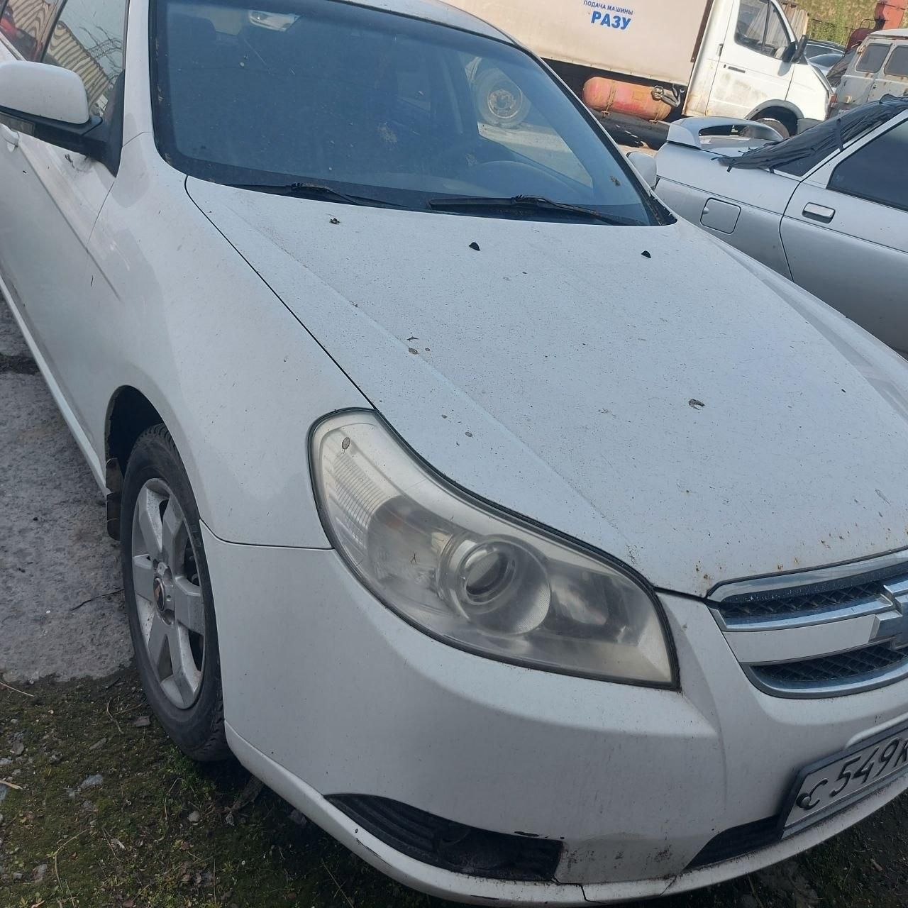 Легковой автомобиль марки: CHEVROLET, модель: Epica, год выпуска: 2007 г., кузов №: XUULF69KJ70000263, идентификационный номер (VIN): XUULF69KJ70000263.