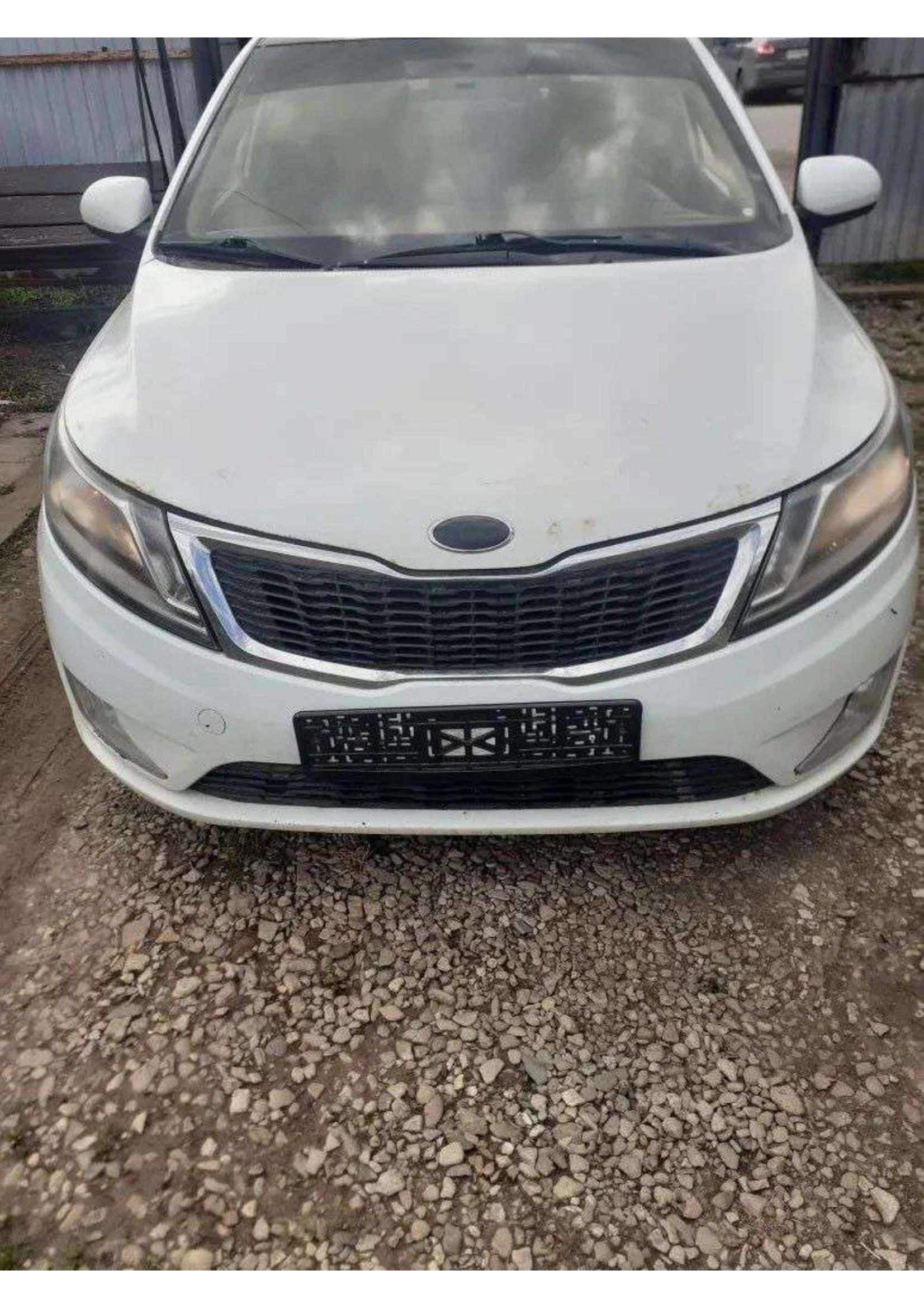 Автомобиль марки KIA модель Rio 2013 г.в. VIN-номер Z94CB41BADR135301