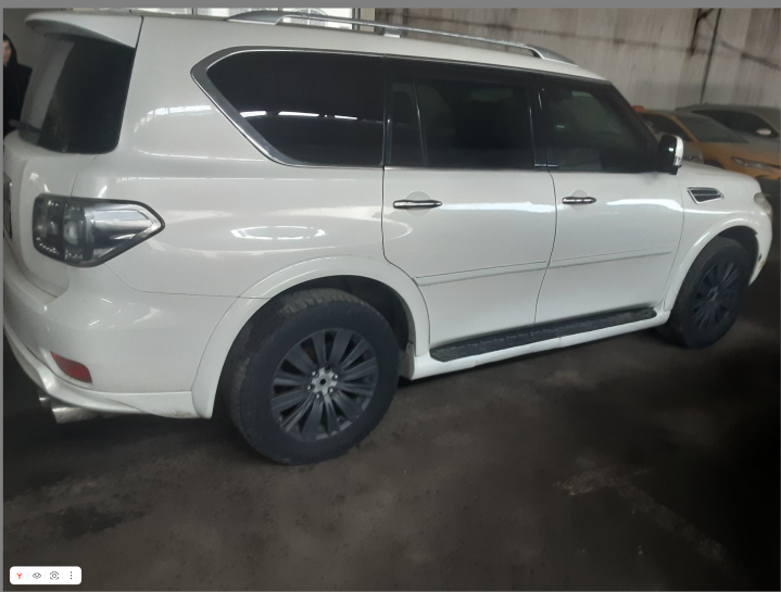 Автомобиль марки NISSAN модель Patrol 2011 г.в. VIN - номер JN1TANY62U0016685