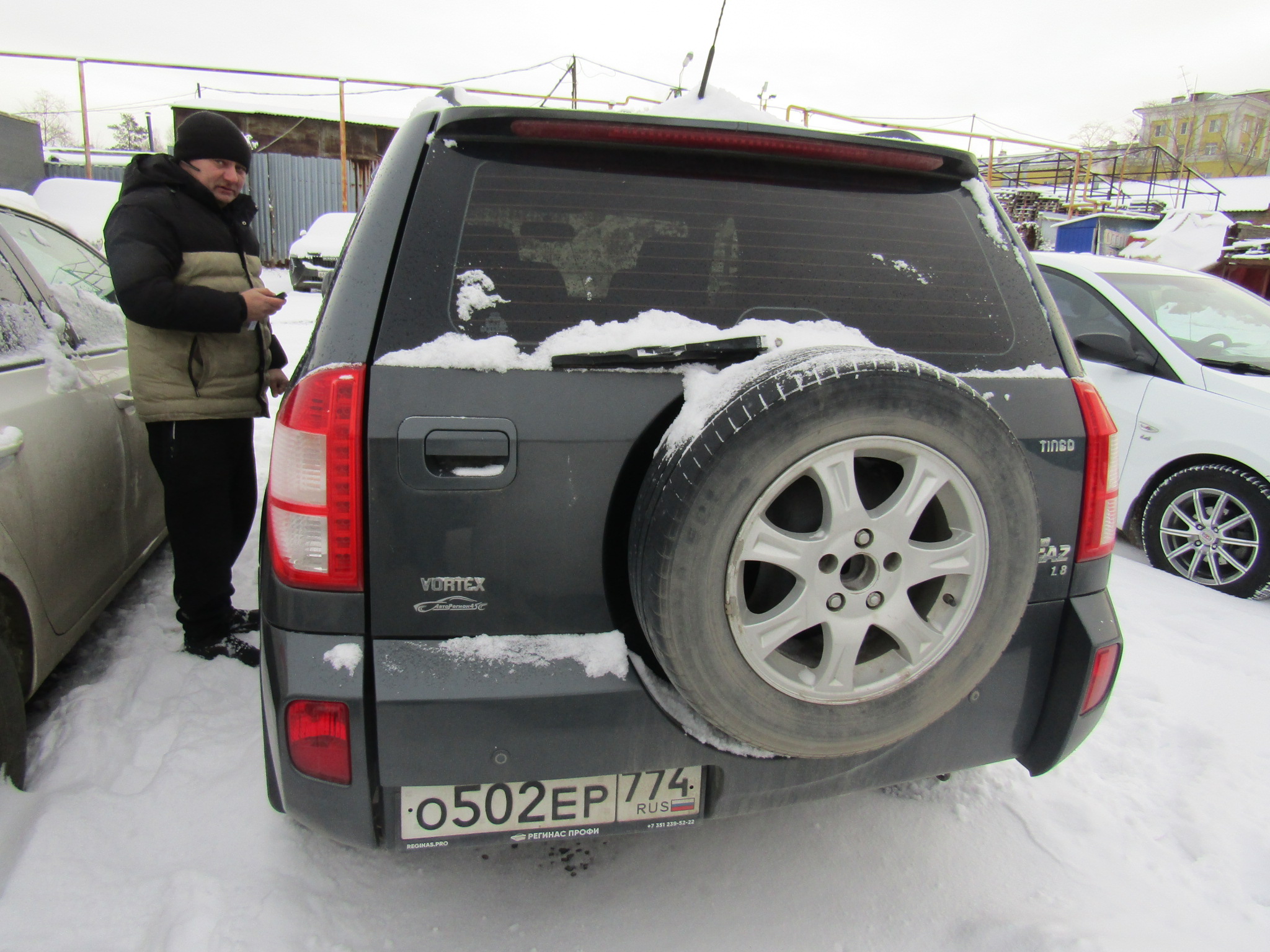 Автомобиль марки СУВ Т11 модель ВОРТЕКС ТИНГО 2012 г.в. VIN-номер X7MDB11FMC0018220