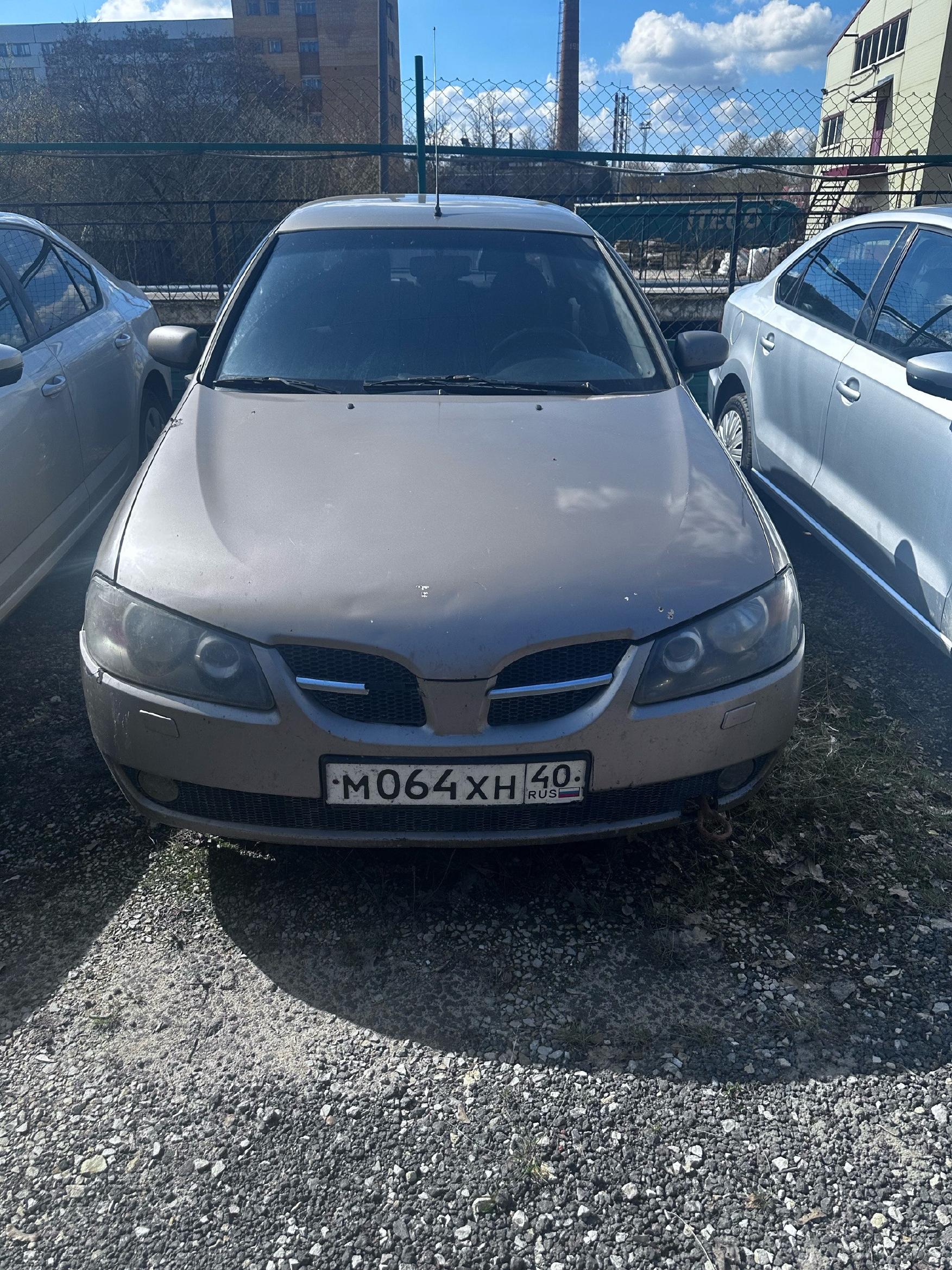Автомобиль марки НИССАН модель АЛЬМЕРА 1.5 СОМFОRТ 2005 г.в. VIN-номер SJNBAAN16U0580534