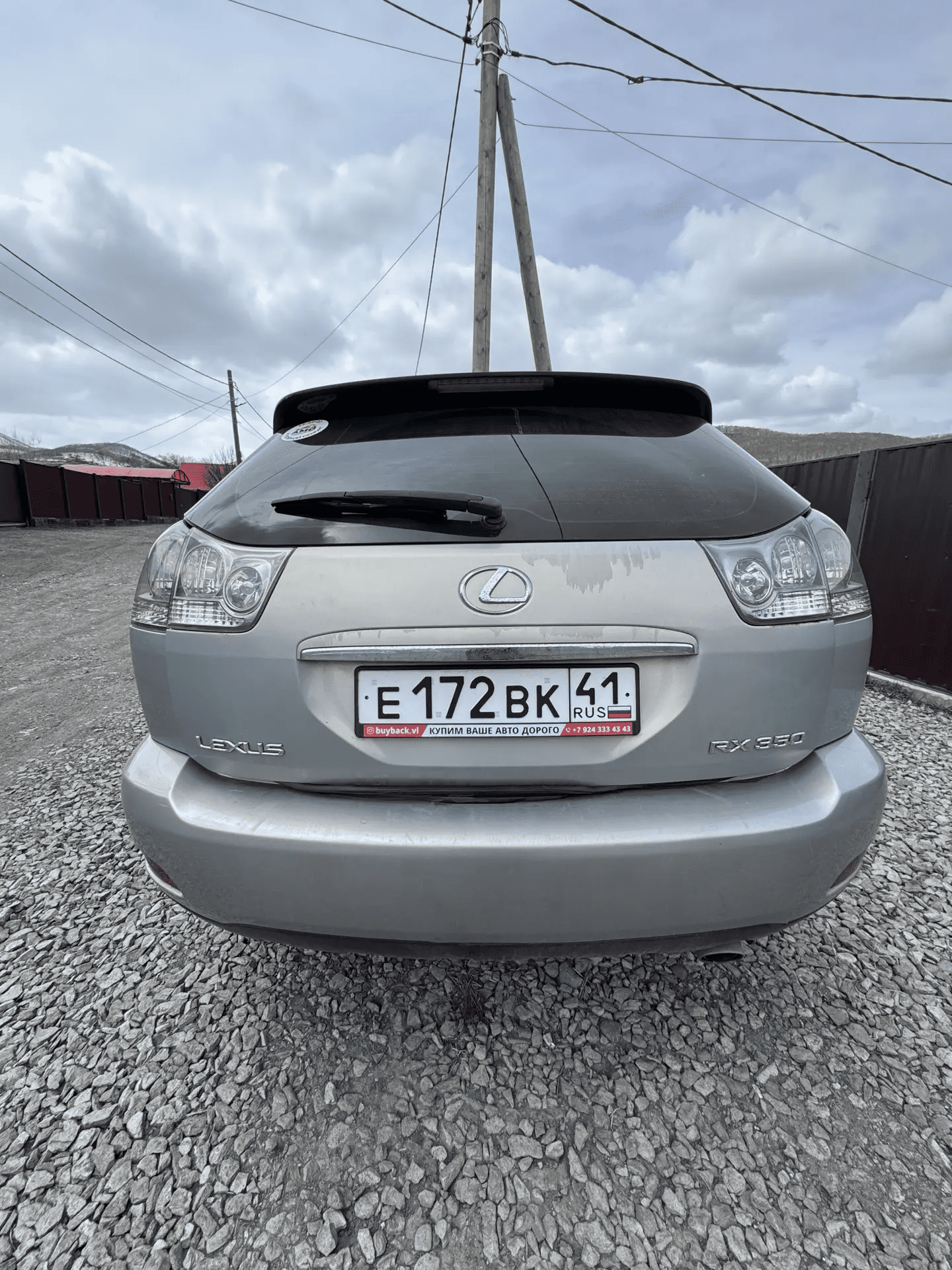 Автомобиль марки Lexus модель RX 2006 г.в. VIN-номер JTJHK31U502013599