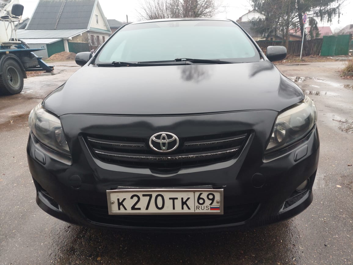 Автомобиль марки TOYOTA модель Corolla 2008 г.в. VIN номер JTNBV56E80J021064