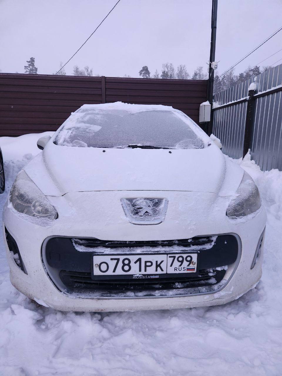 Легковой автомобиль марка: PEUGEOT, модель 308, год выпуска 2011, VIN Z8T4C5FS9BM004795