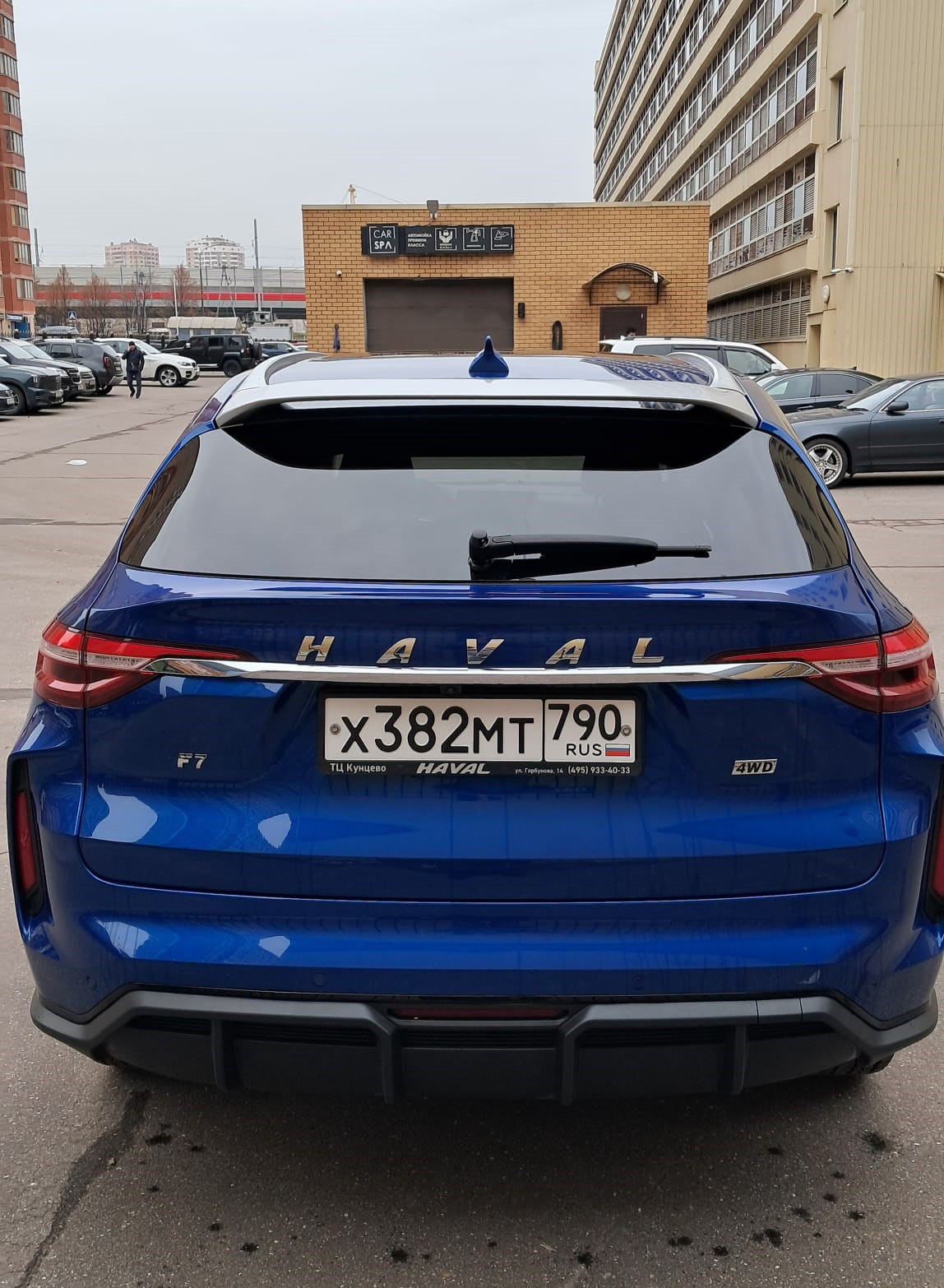 Автомобиль марки HAVAL модель F7 2022 г.в. VIN-номер XZGFF06A7NA327829