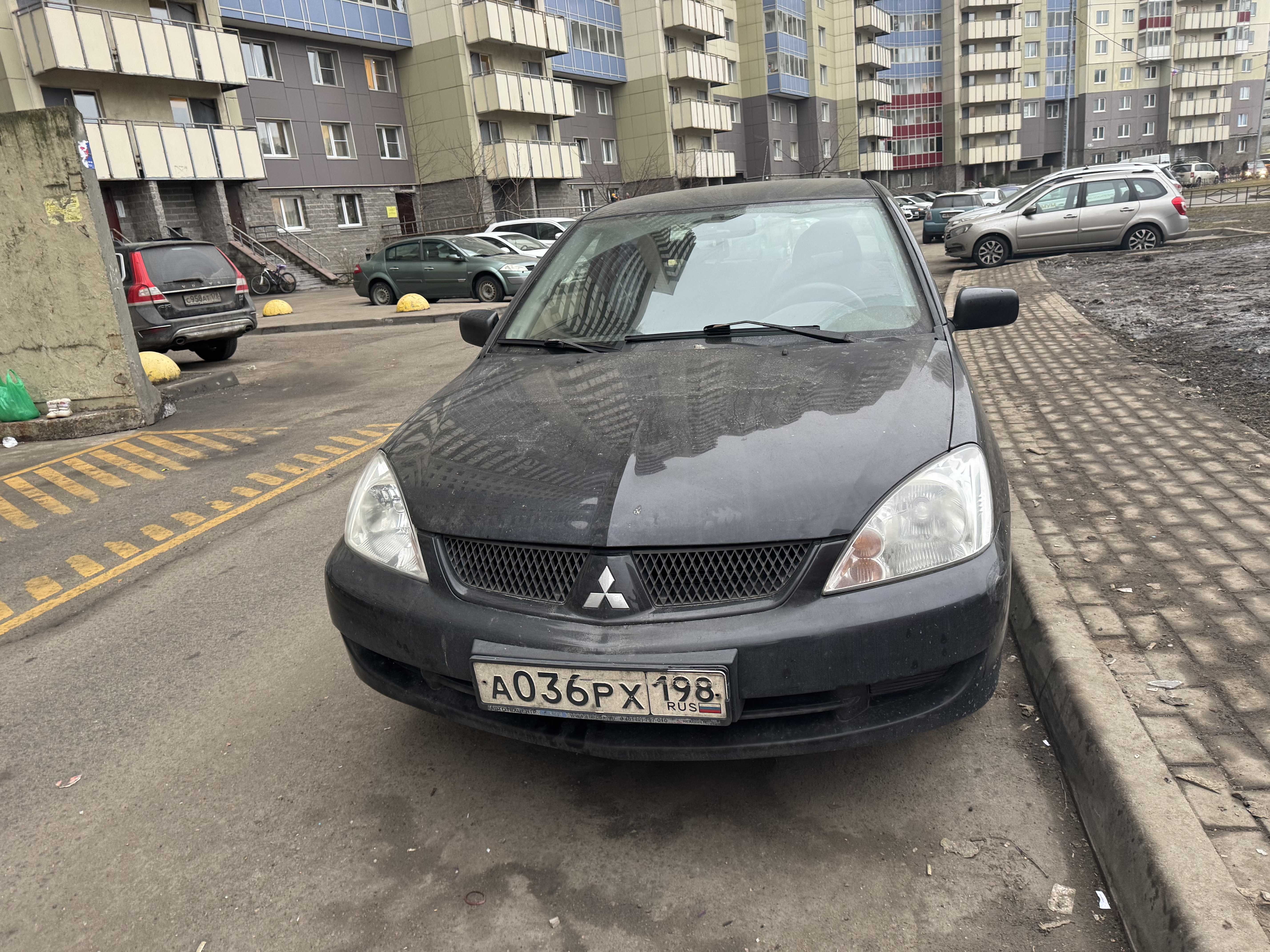 Автомобиль марки MITSUBISHI модель Lancer 2005 г.в. VIN-номер JMBSNCS1A6U000452
