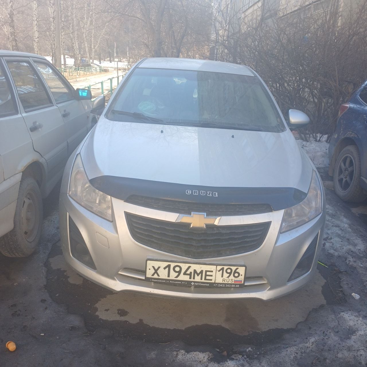Автомобиль марки CHEVROLET, модель Cruze, 2013 г.в., VIN-номер XUFJA696JD3064546