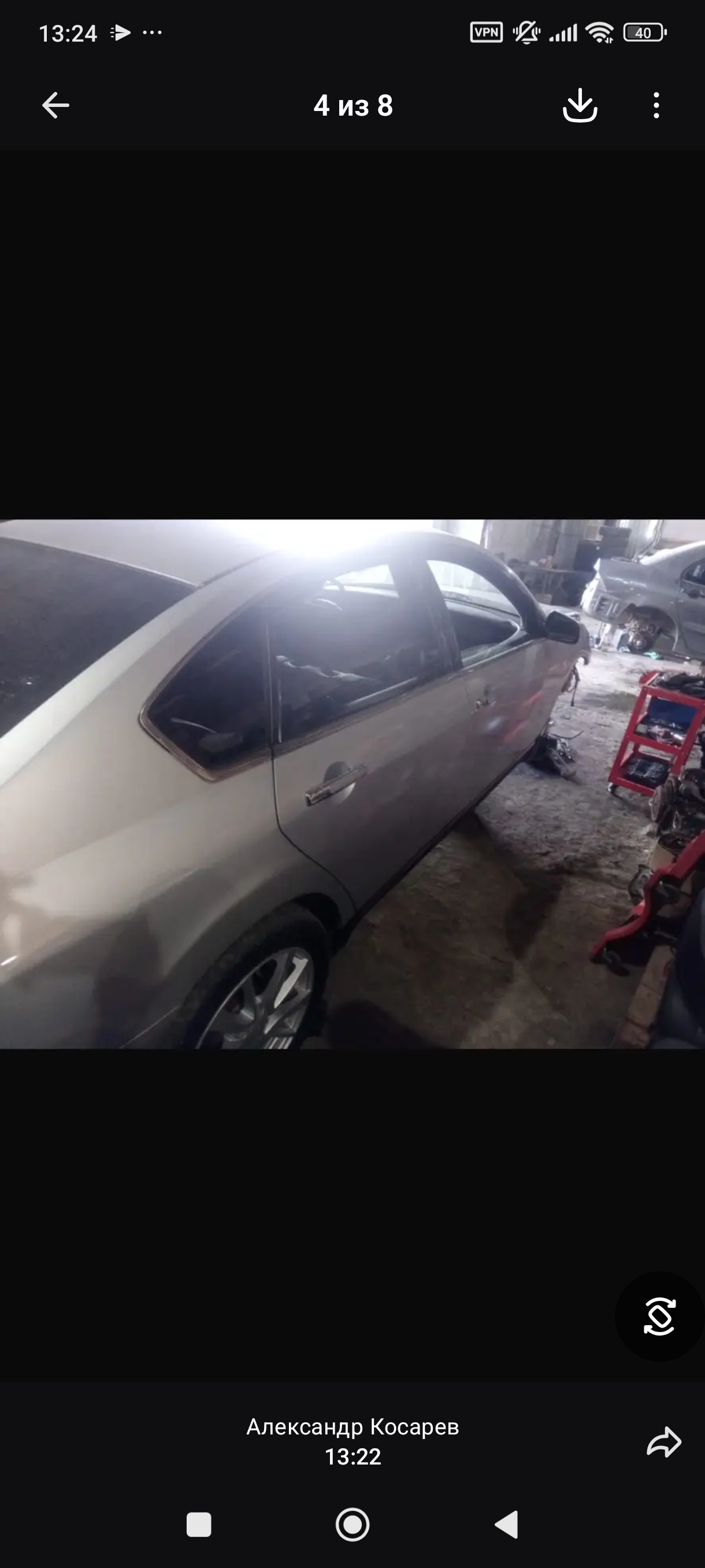Автомобиль марки NISSAN модель TEANA