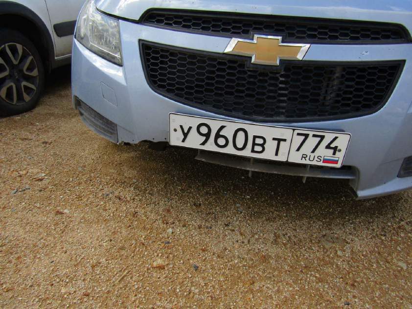 Легковой автомобиль марки: CHEVROLET, модель: (XUF) CRUZE, идентификационный номер (VIN): XUFJF696JA3006021