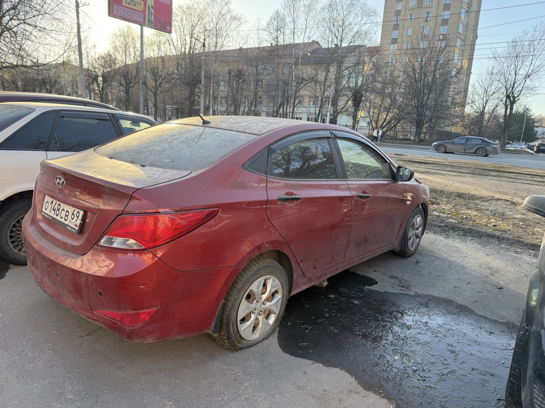 Легковой автомобиль марки: HYUNDAI, модель: Solaris, год выпуска: 2016г., кузов №: Z94CT41CAHR522860, идентификационный номер (VIN): Z94CT41CAHR522860