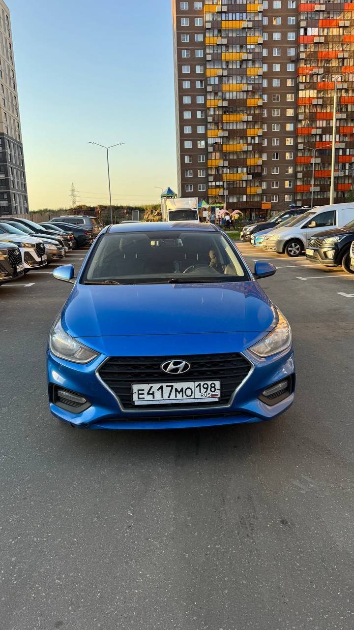 Автомобиль марки HYUNDAI модель Solaris 2019 г.в. VIN номер Z94K241CALR1814326