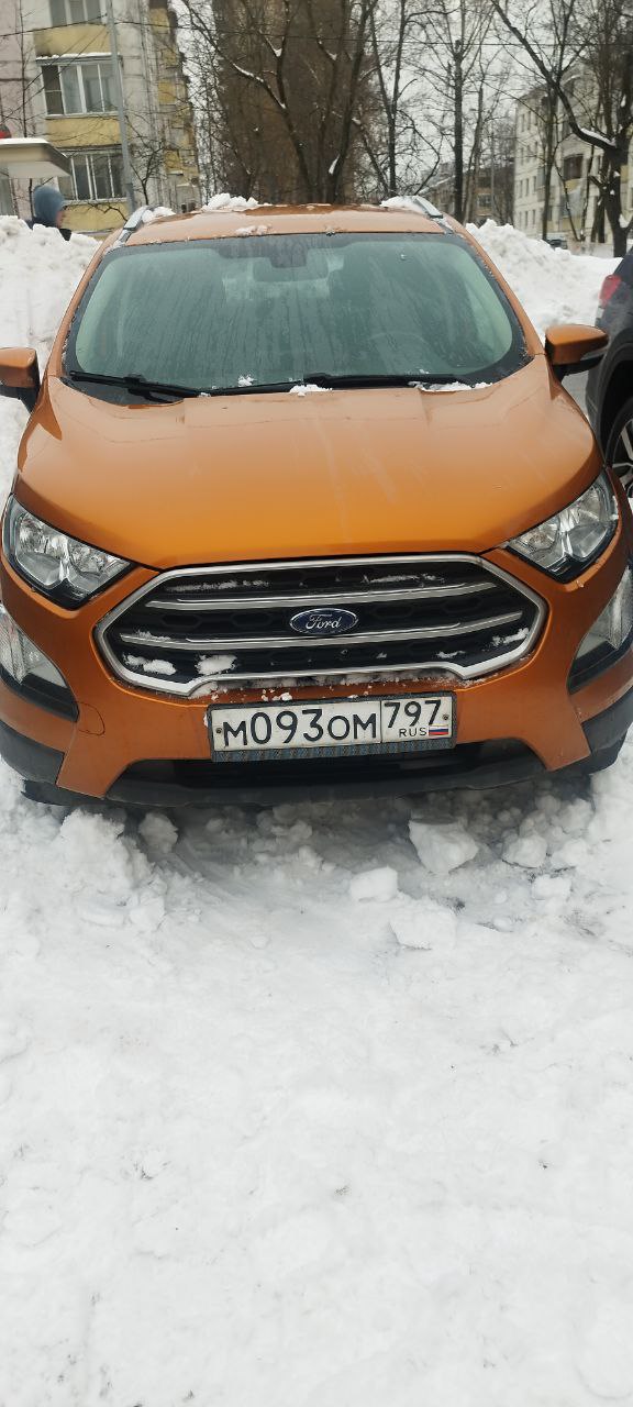 Автомобиль марки FORD модель EcoSport 2018 г.в. VIN-номер Z6FLXXECHLJR38382