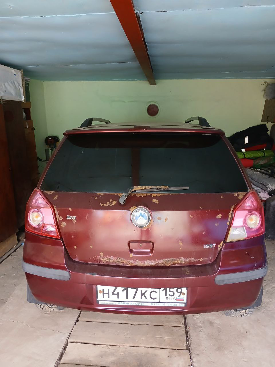 Автомобиль марки GEELY модель MK Cross 2012 г.в. VIN-номер x9w215701c0007496