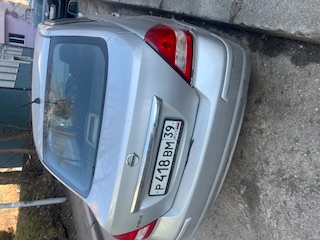 Автомобиль марки NISSAN модель Tiida 2012 г.в. VIN-номер 3N1BCAC11UK566382
