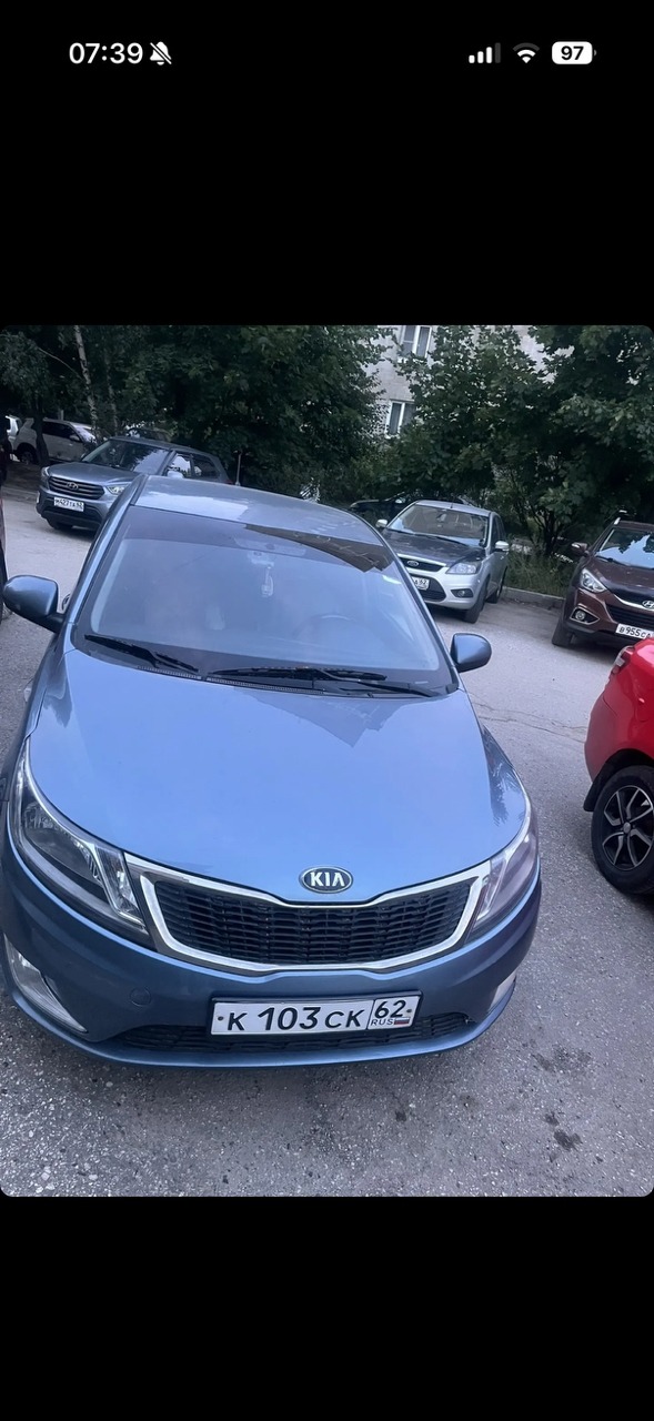 Автомобиль марки КИА модель РИО 2014 г.в. VIN-номер Z94CB51BAFR054541