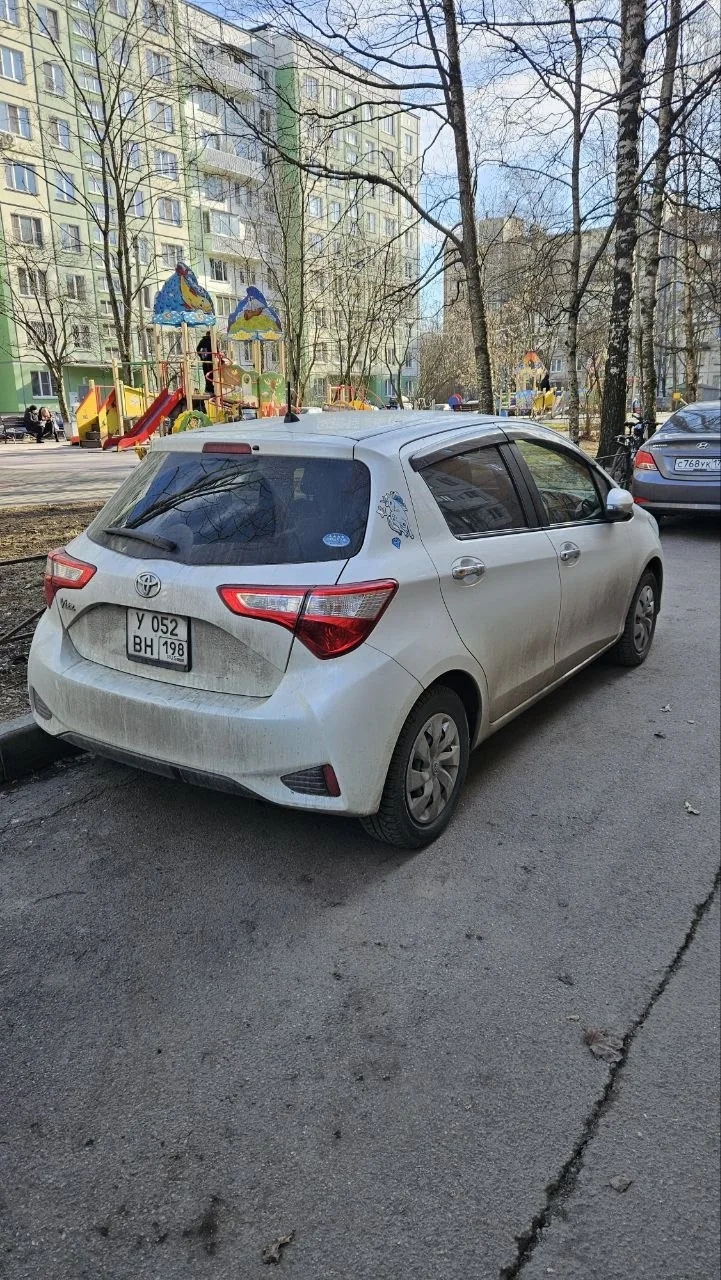 ТОУОТА модель Vitz 2019 г.в. номер кузова KSP130-4029225