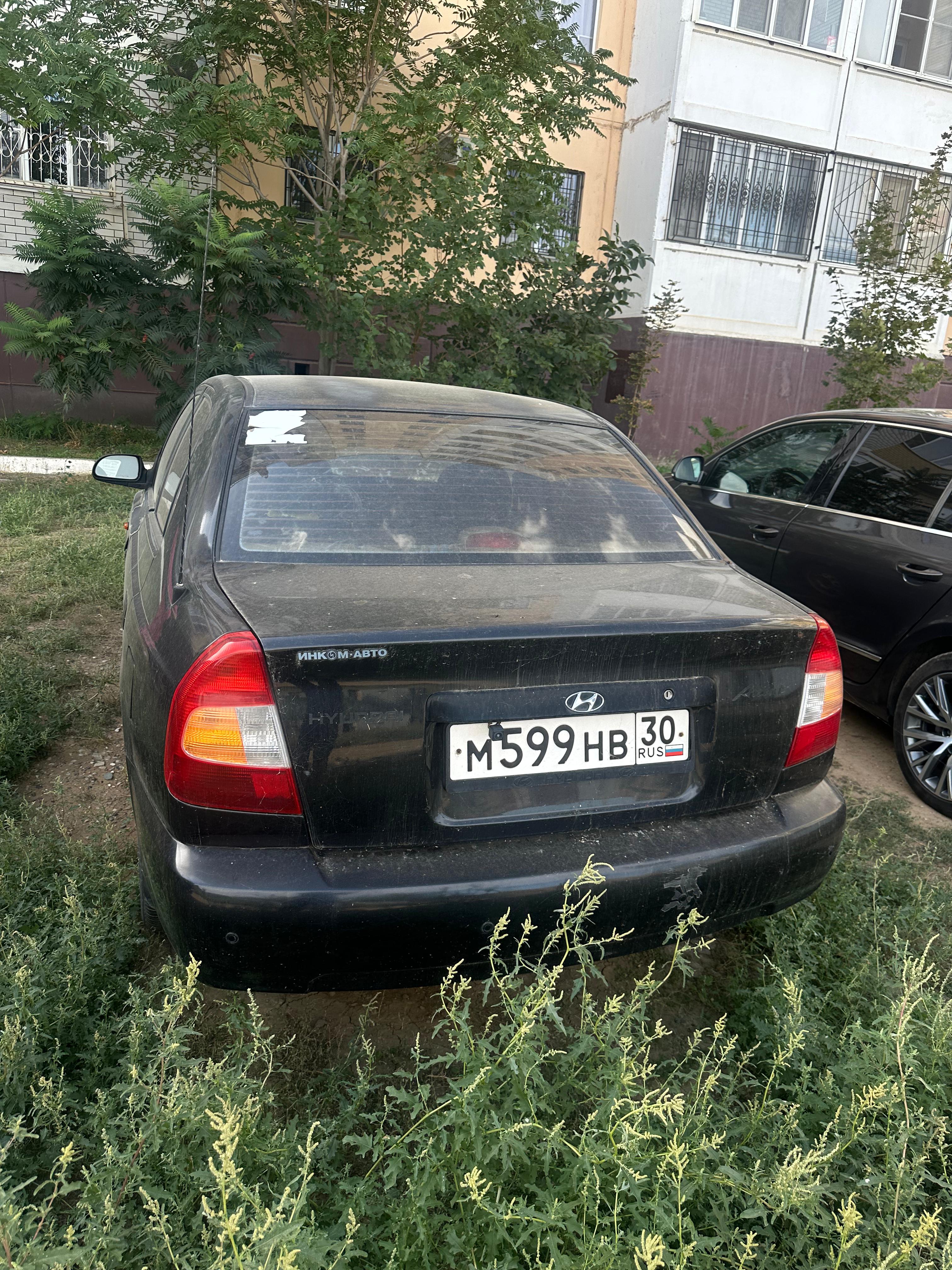автомобиль марки ХЕНДЭ АКЦЕНТ, 2007 года выпуска, VIN X7MCF41GP7A108200