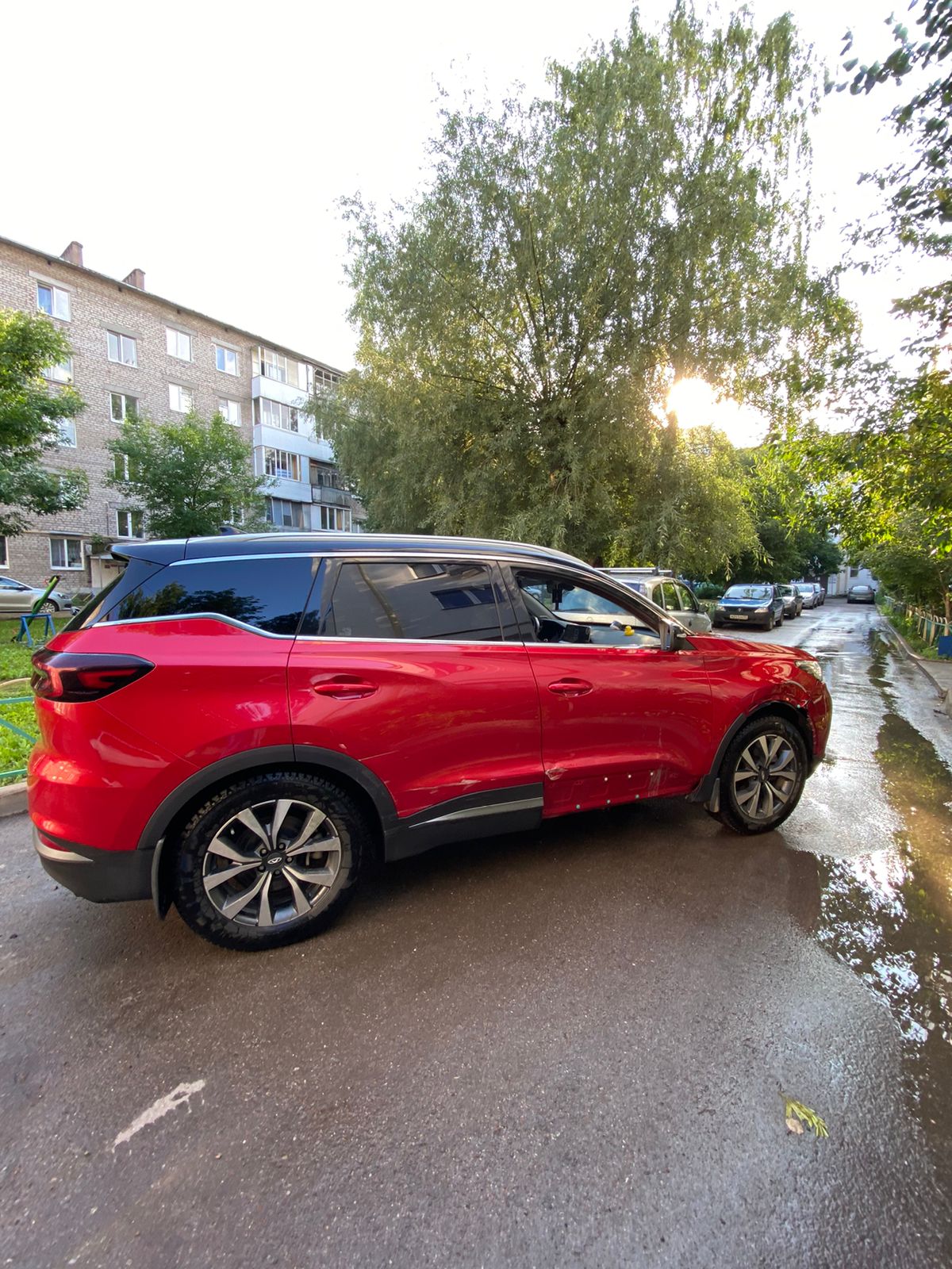 Автомобиль марки CHERY модель Tiggo 7 Pro 2022 г.в. VIN-номер LVVDB21B2ND052212