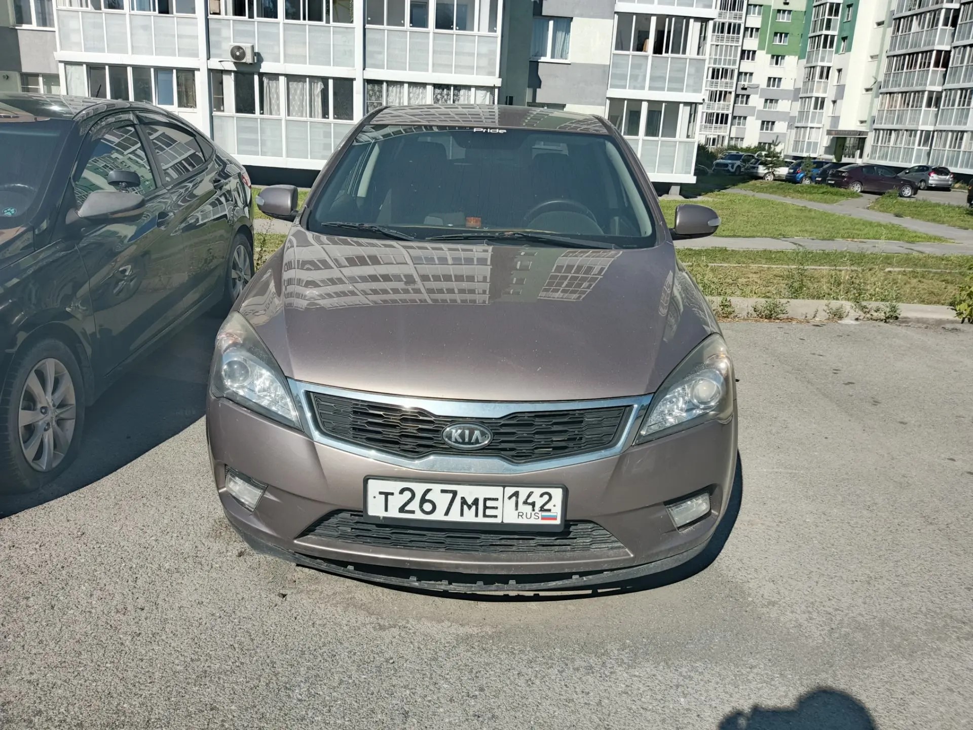 Легковой автомобиль марки: KIA, модели: ED Ceed, год выпуска: 2010 г., идентификационный номер (VIN): XWEHC513BA0000001