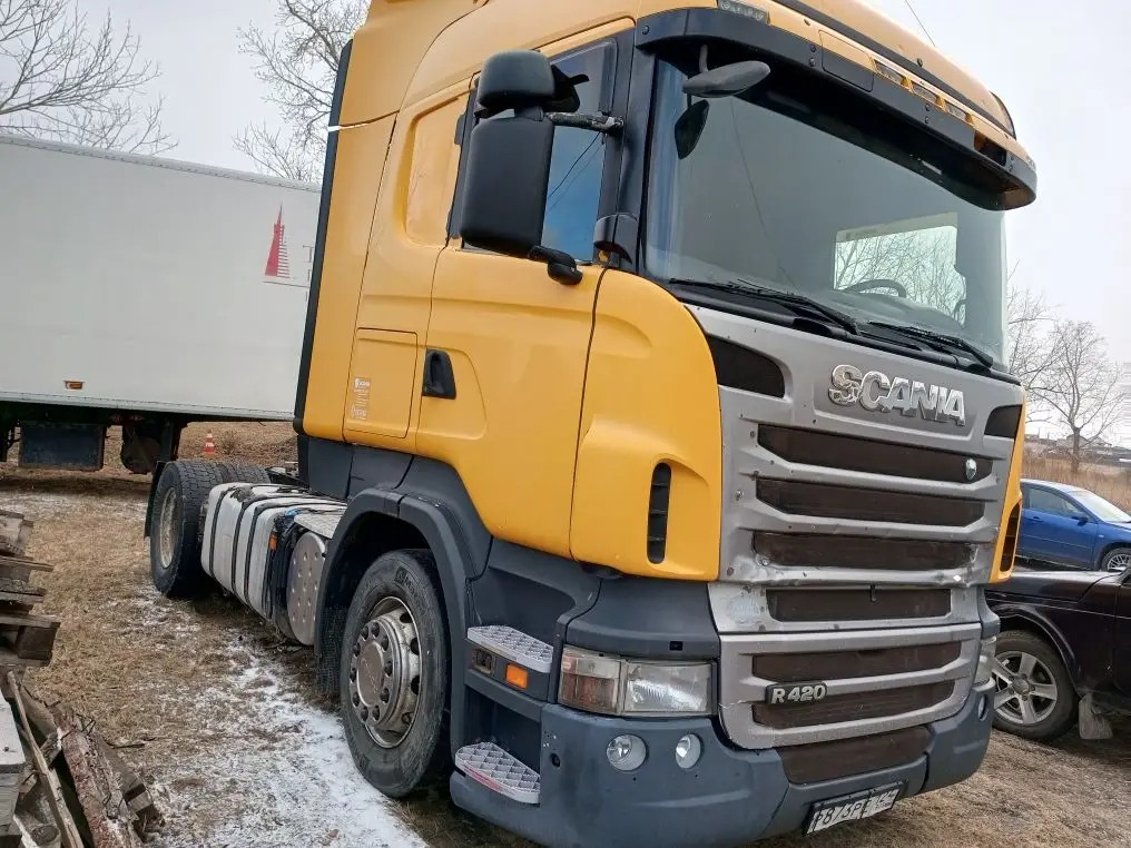 Грузовой тягач седельный, марки: СКАНИЯ, модели: R420 LA4X2HNA, год выпуска: 2012 г., идентификационный номер (VIN): XLER4X20005298344