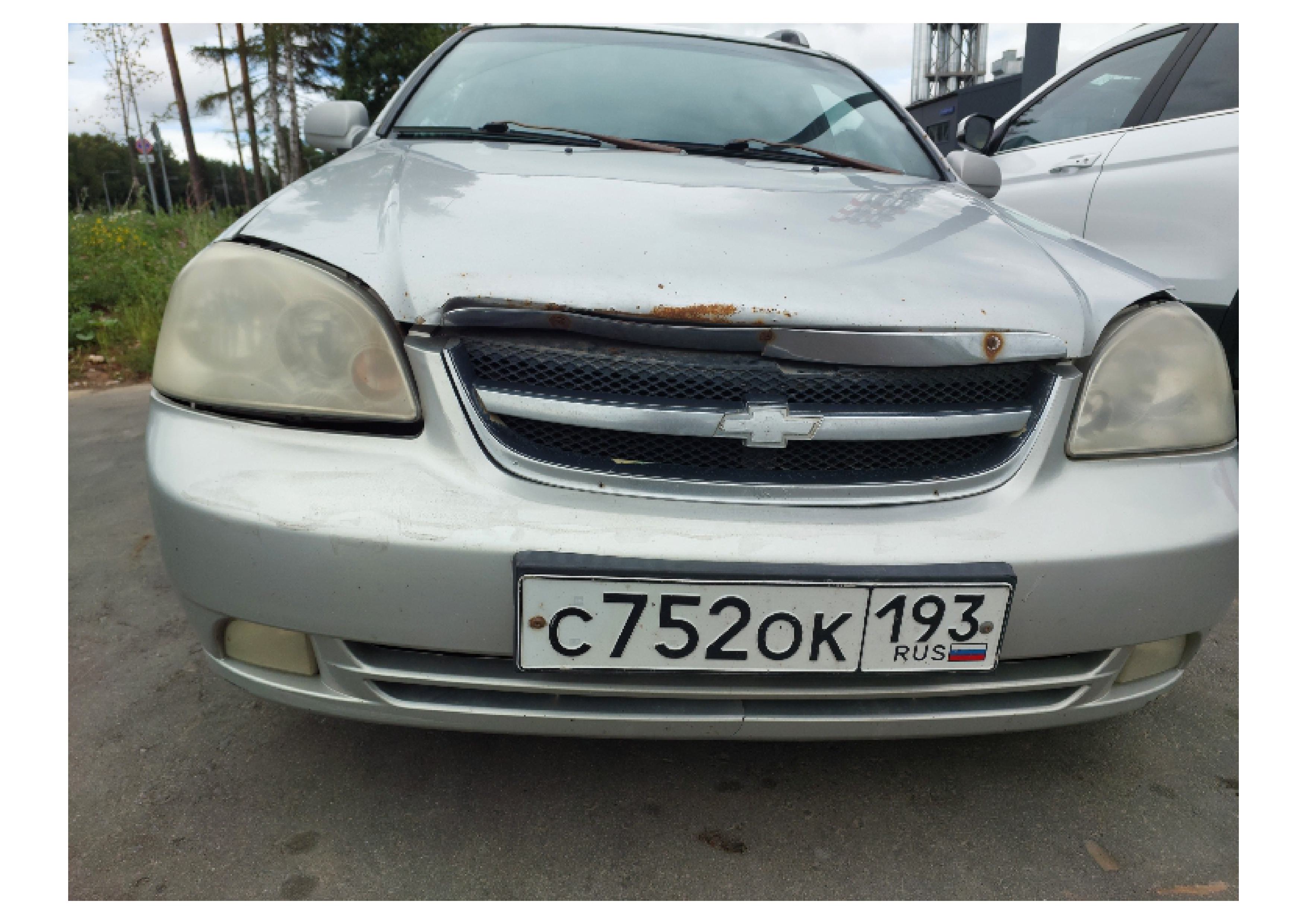 Автомобиль марки CHEVROLET модель KLAN 2008 г.в. VIN-номер XUUNF356J80016195