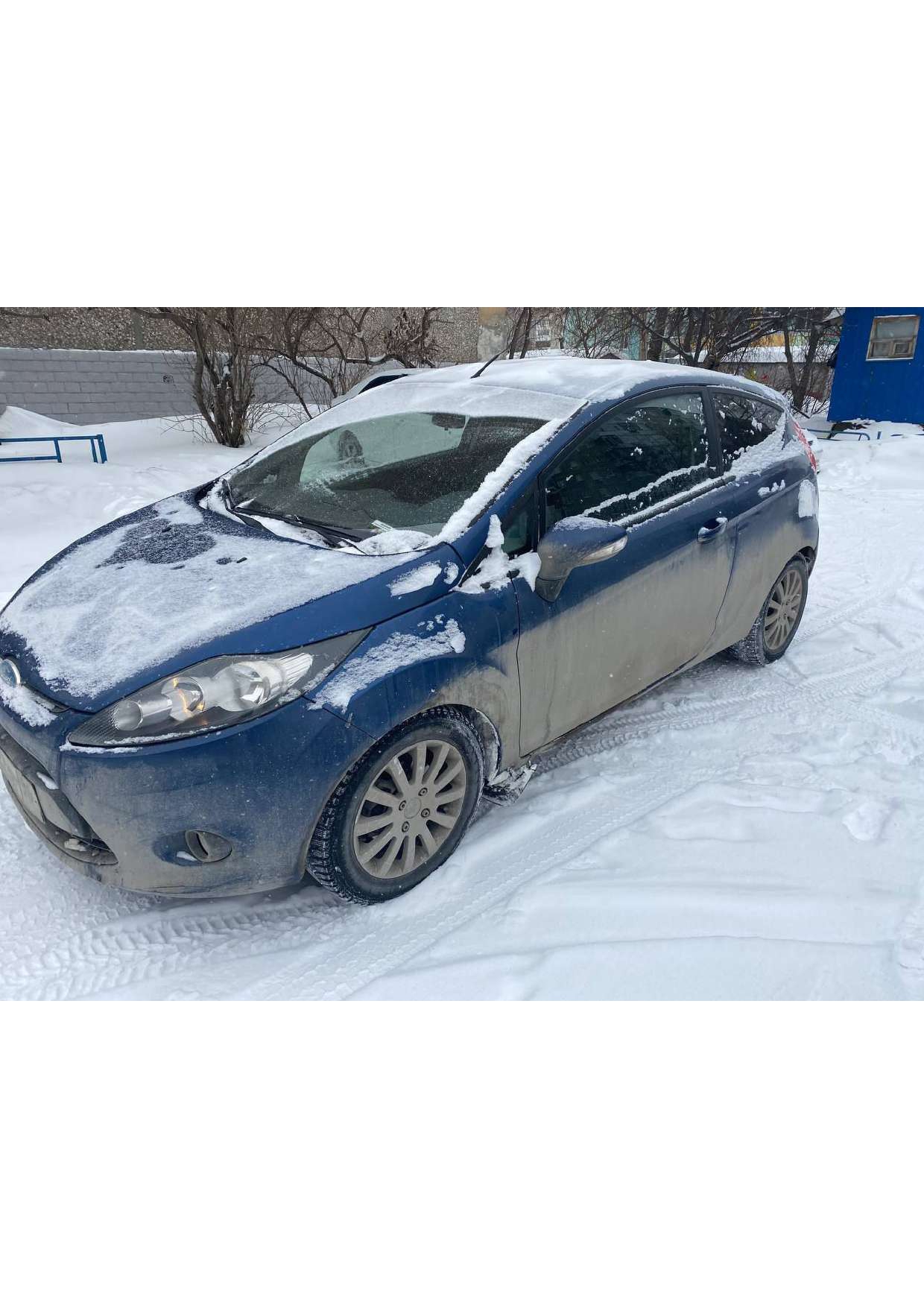 Автомобиль марки FORD модель Fiesta 2008 г.в. VIN-номер WF0GXXGAJG8T76761