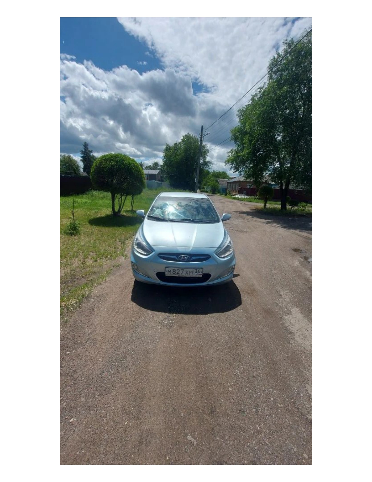 Автомобиль марки HYUNDAI, модель Solaris, 2013 г.в., VIN-номер Z94CU41DADR256008