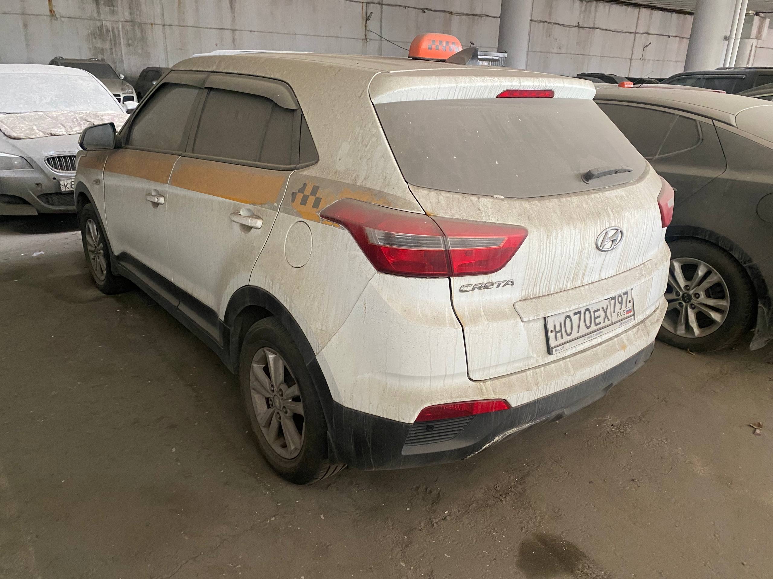 Автомобиль марки HYUNDAI модель Creta 2018 г.в. VIN-номер Z94G2811BKR128989.