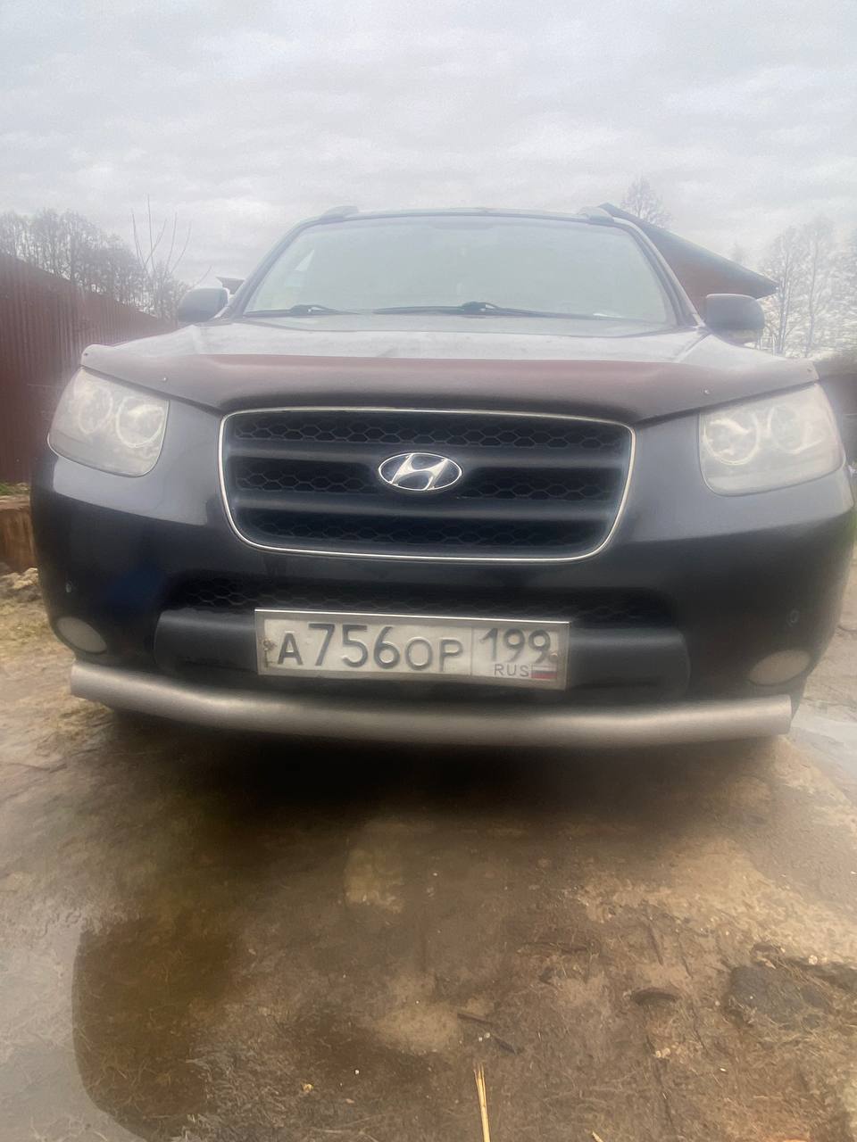 Автомобиль марки HYUNDAI модель Santa Fe 2.7 GLS AT 2008 г.в. VIN-номер KMHSH81DP9U417120