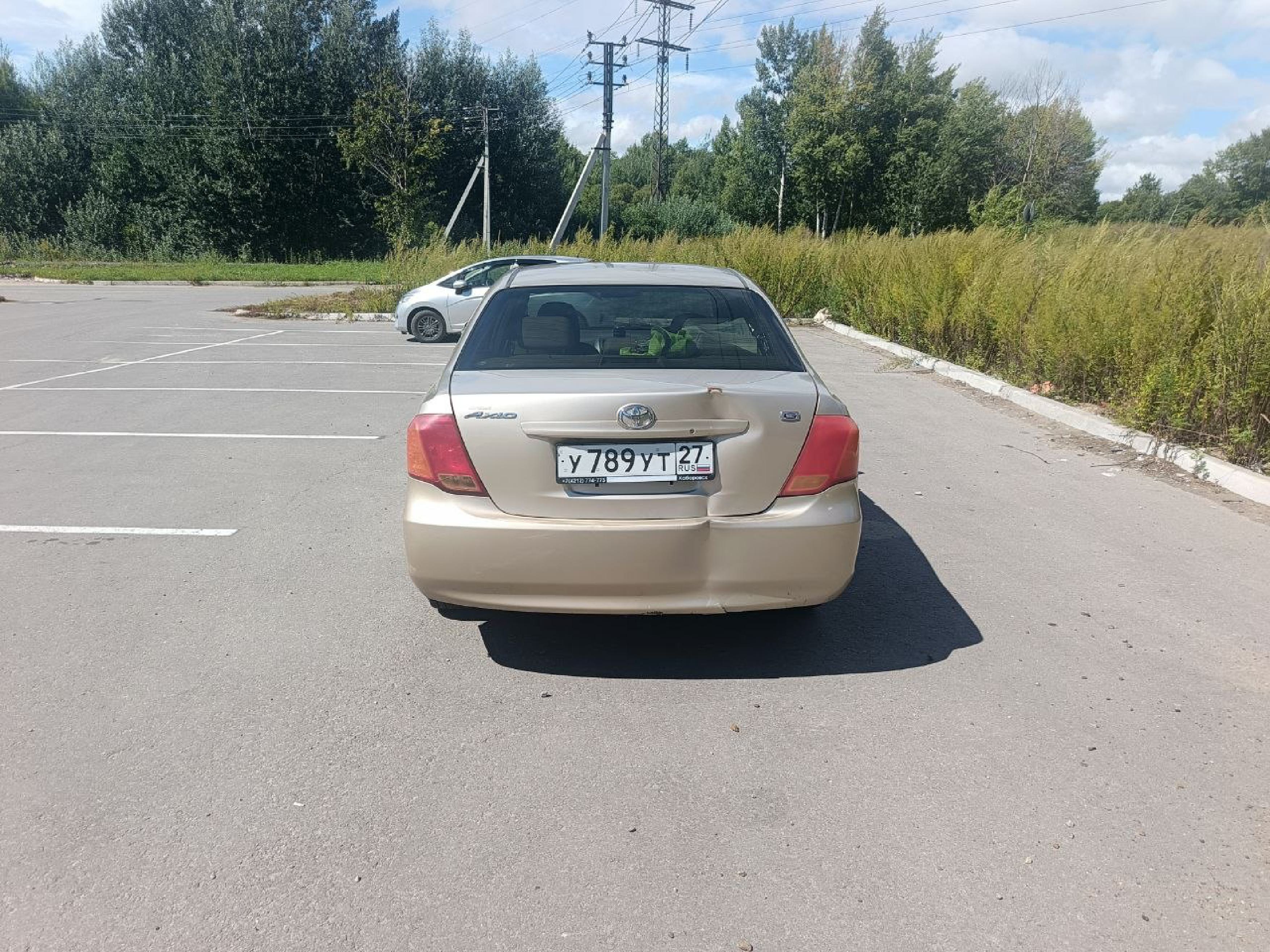 Легковой автомобиль марки: TOYOTA, модель: COROLLA AXIO, год выпуска: 2010г., идентификационный номер: NZE1416146641