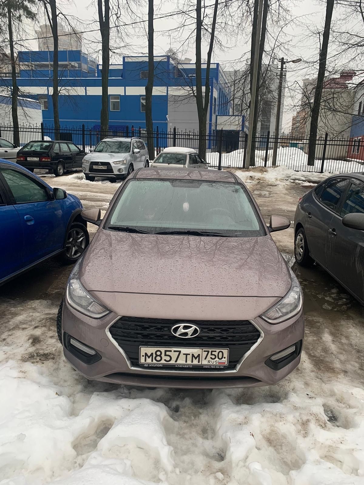 Автомобиль марки HYUNDAI модель Solaris 2019г.в. VIN-номер Z94K241CBLR151330