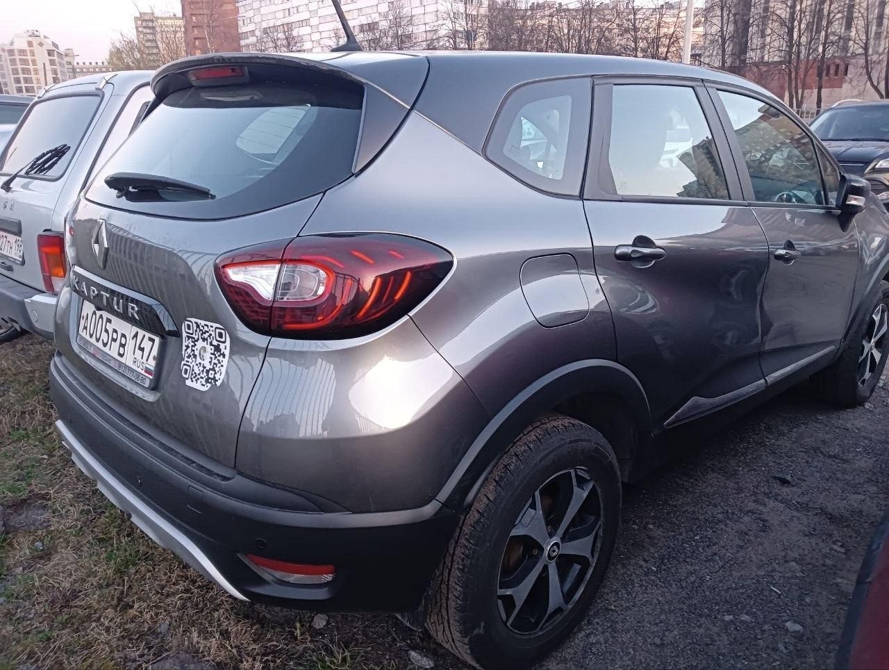 Автомобиль легковой RENAULT KAPTUR, 2021 г.в., VIN X7LASRA1867079590.