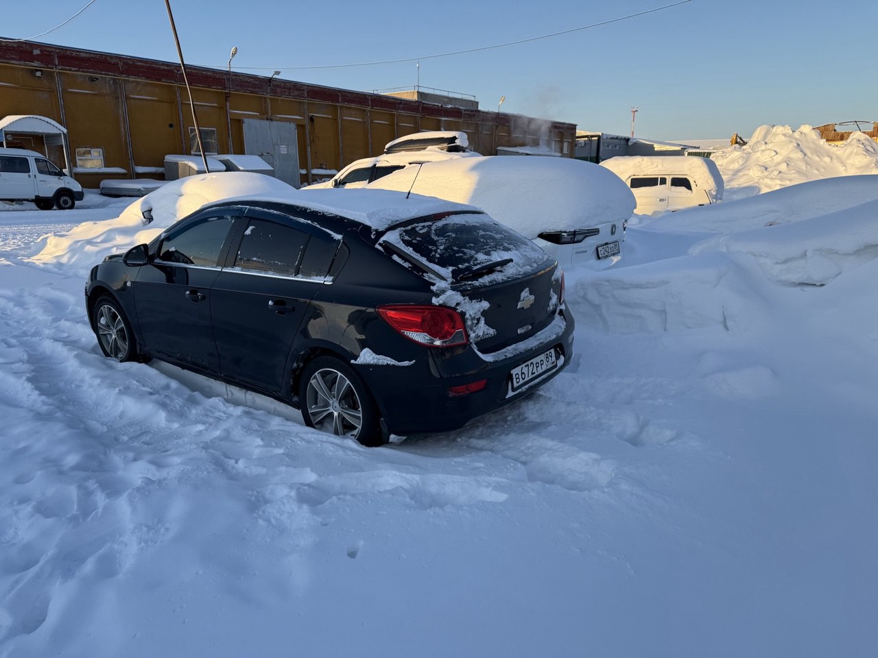 Автомобиль марки CHEVROLET модель Cruze 2012 г.в. VIN-номер XUFJA685JC3053287